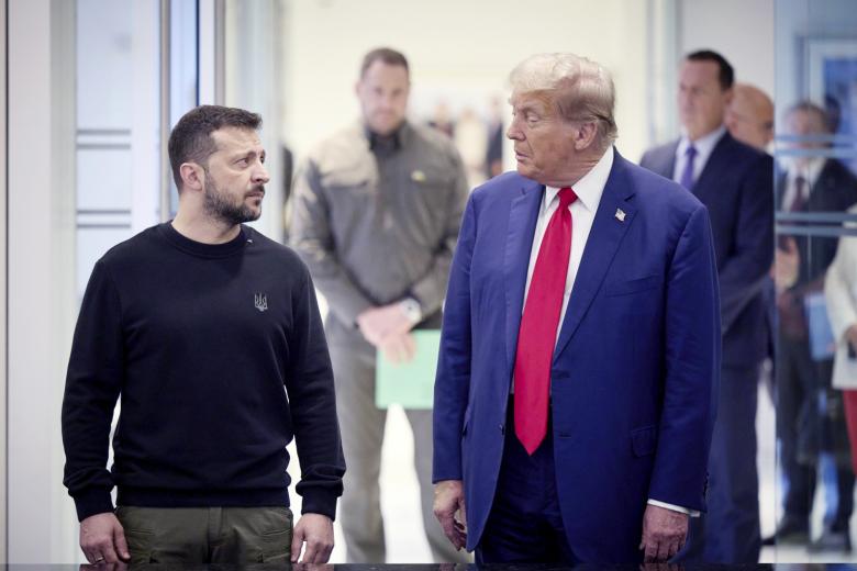 Владимир Зеленский, Дональд Трамп