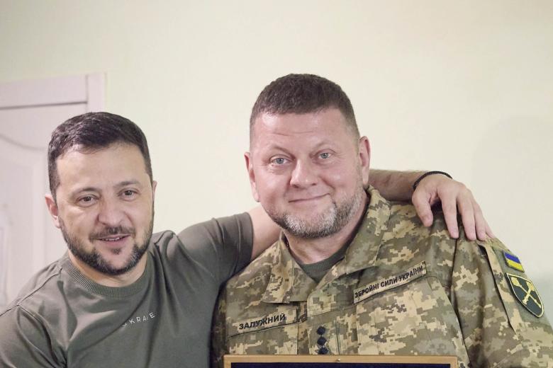 Владимир Зеленский, Валерий Залужный