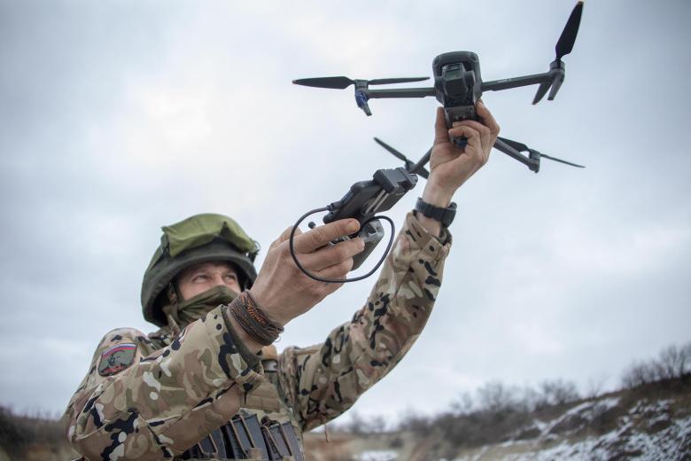 Военнослужащий ВС РФ в зоне СВО