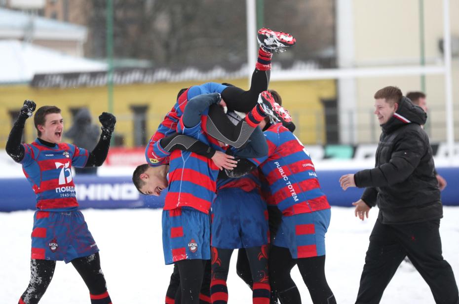Чемпионат Москвы по регби на снегу