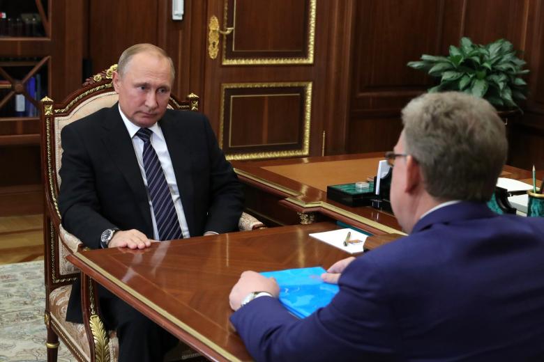 Владимир Путин и Алексей Кудрин