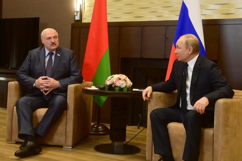 Александр Лукашенко и Владимир Путин