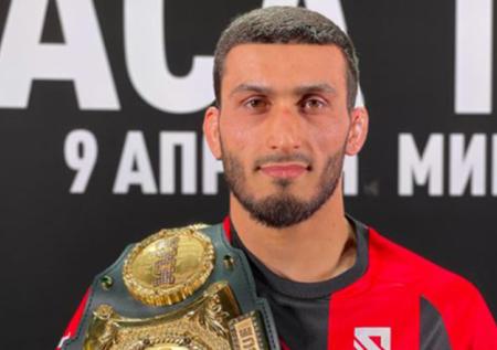 Гасанов защитил титул чемпиона ACA в среднем весе, победив Джанаева