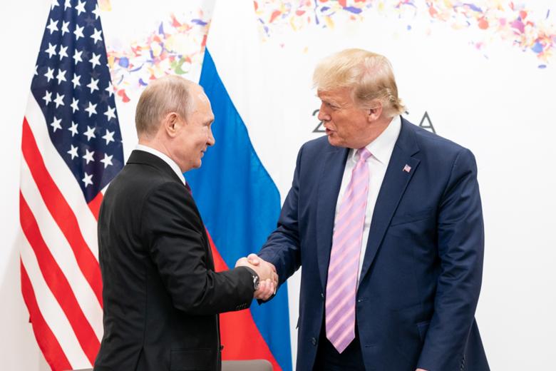 Владимир Путин и Дональд Трамп