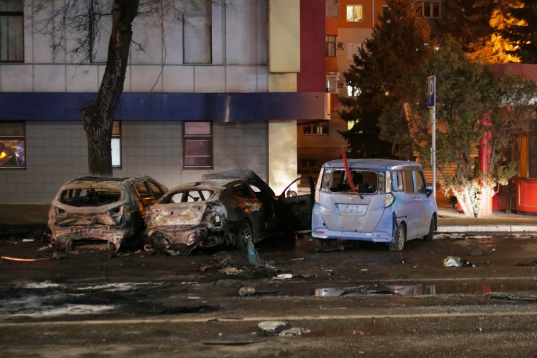 Последствия обстрела Белгорода
