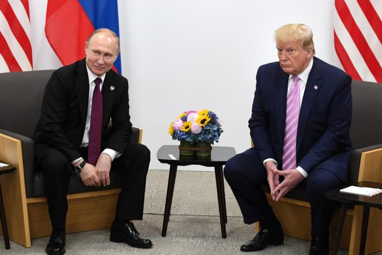 Владимир Путин и Дональд Трамп