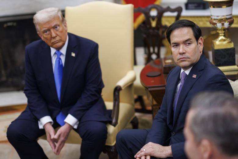 Дональд Трамп и Марко Рубио