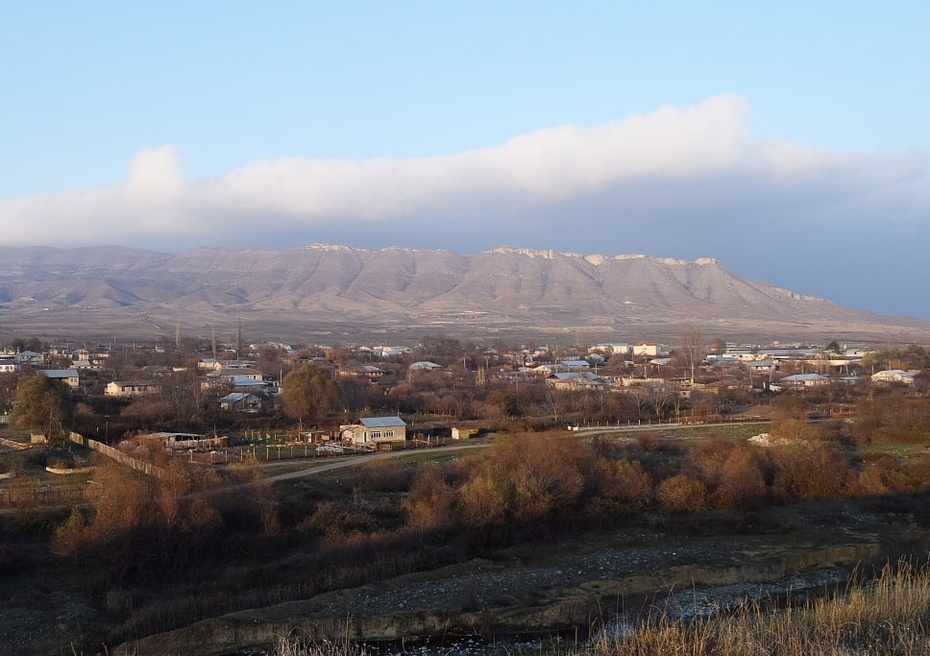 Панорама города Ходжалы