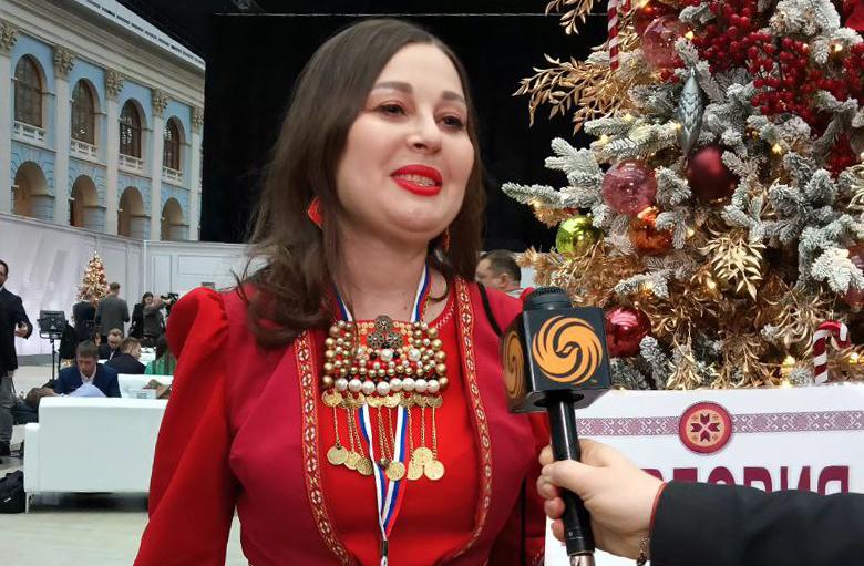 Участница пресс-конференции