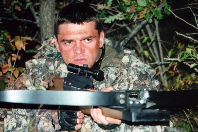 Актер Игорь Лифанов в роли Креста в многосерийном комедийном боевике «Спецназ по-русски — 2»