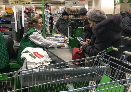 Недельные расходы и размер среднего чека выросли в РФ