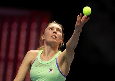 Российская теннисистка Александрова поднялась на три строчки в рейтинге WTA