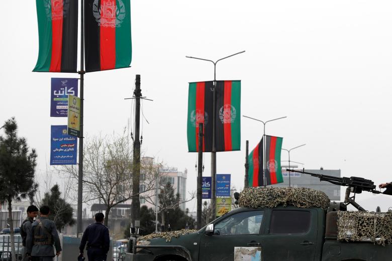 afghan flags