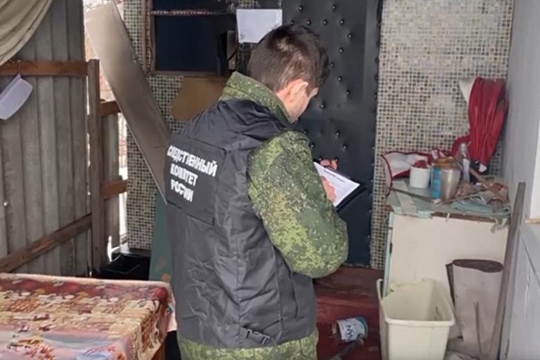 Кадры с места пожара в Кущевском районе Краснодарского края