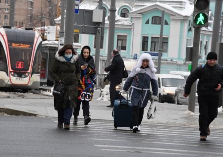 Желтый уровень погодной опасности объявлен в Москве