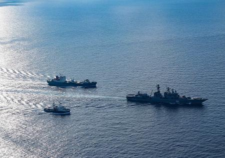 Парад в честь Дня ВМФ России прошёл в Сирии
