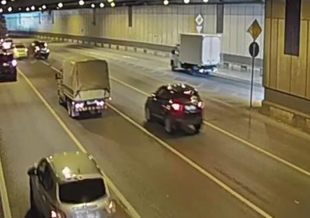 В Гагаринском тоннеле Москвы произошло ДТП