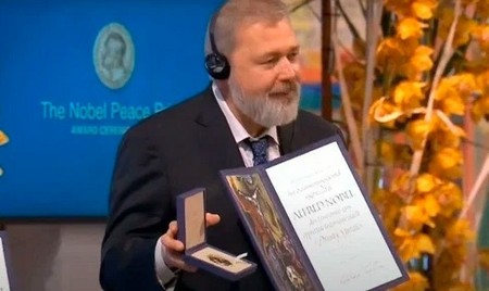 Нобелевскую медаль Дмитрия Муратова купили за $103,5 млн