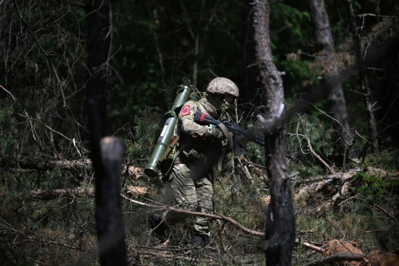 Военнослужащий огнеметного взвода
