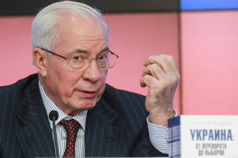Бывший премьер-министр Украины Николай Азаров