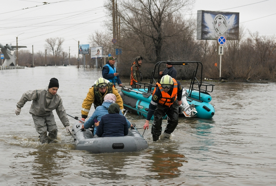 Паводок в Орске