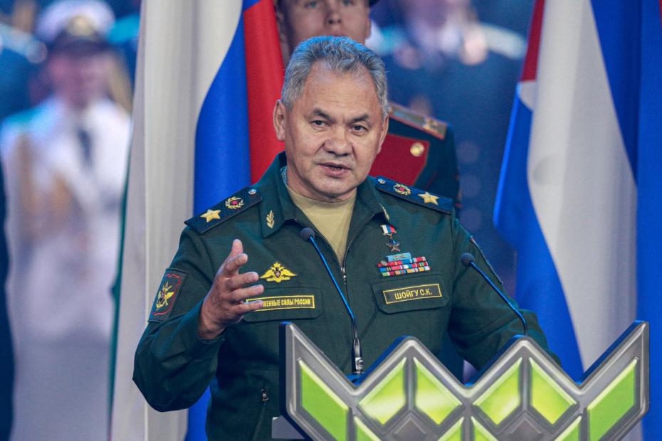 Министр обороны Сергей Шойгу