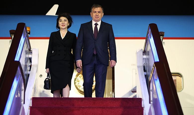 Шавкат Мирзиёев и первая леди Узбекистана