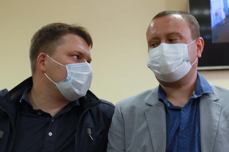 Александр Круглов и Роман Дунаев