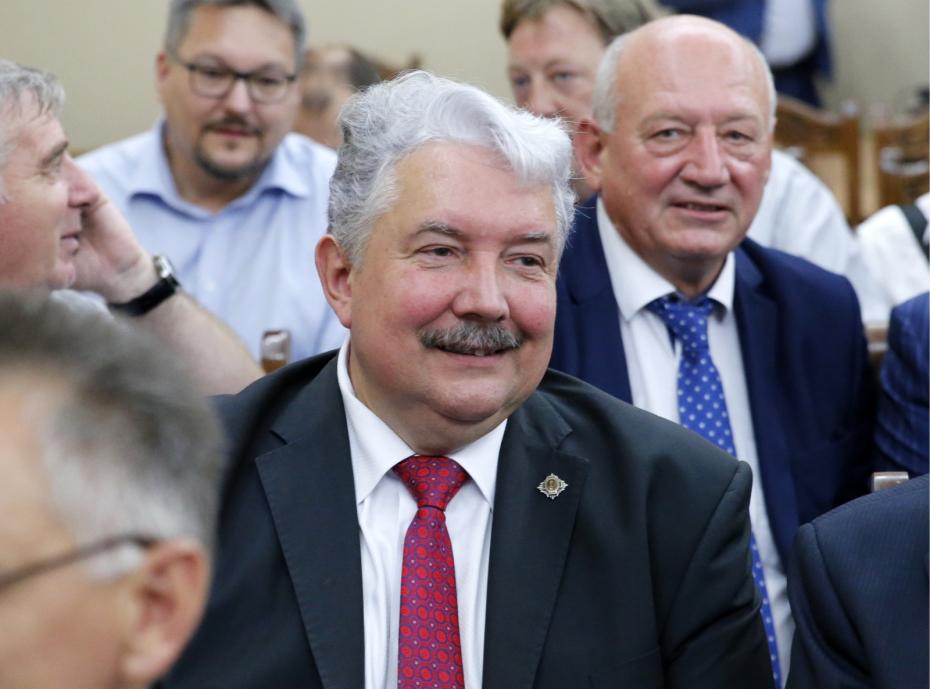 Председатель партии  «Российский общенародный союз» Сергей Бабурин