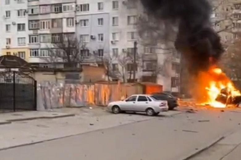Место взрыва