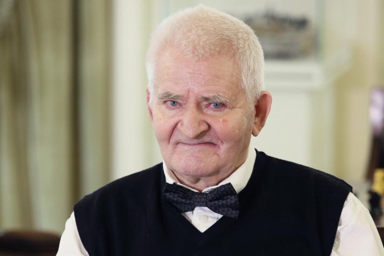 Чемпион мира по шахматам Борис Спасский во время празднования 80-летнего юбилея в штаб-квартире российских шахмат на Гоголевском бульваре