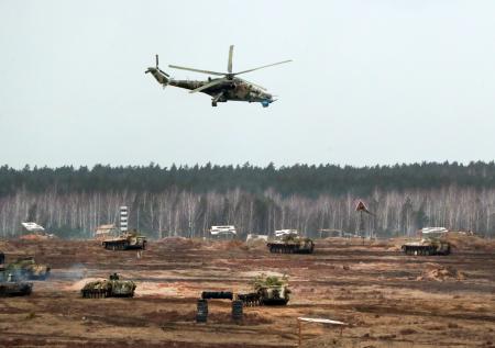Белоруссия анонсировала «мобилизационные учения» у границы с Украиной
