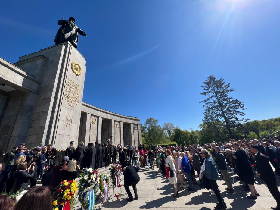 Памятные мероприятия в Берлине в честь 78-ой годовщины Победы