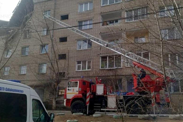 Взрыв газа в Чите