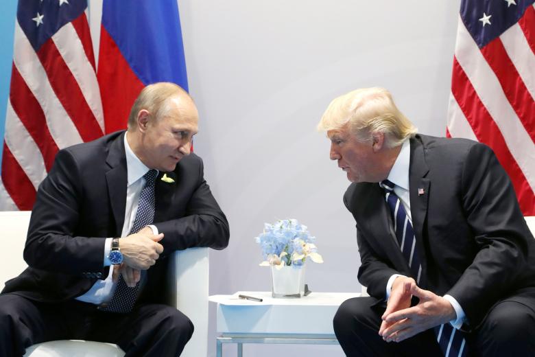 Владимир Путин, Дональд Трамп