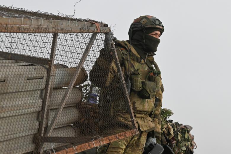 Военнослужащий ВС РФ в зоне СВО