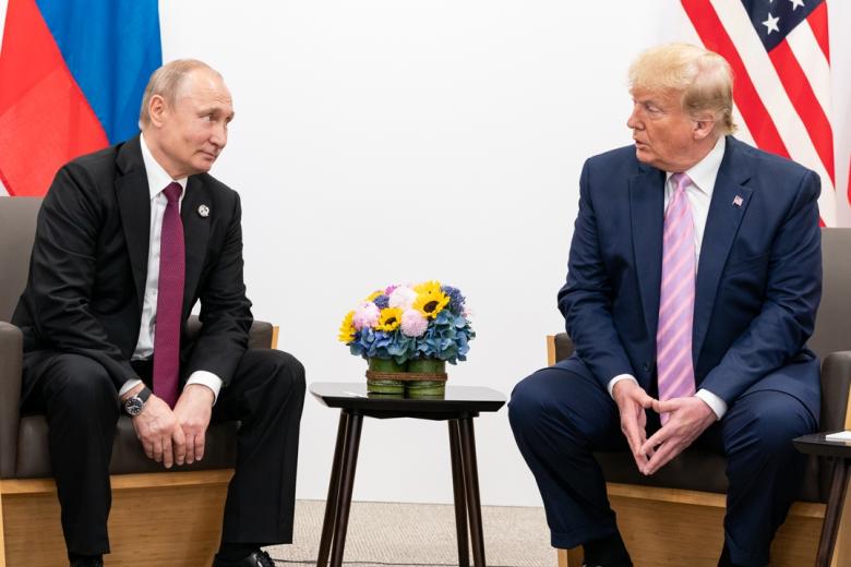 Владимир Путин и Дональд Трамп