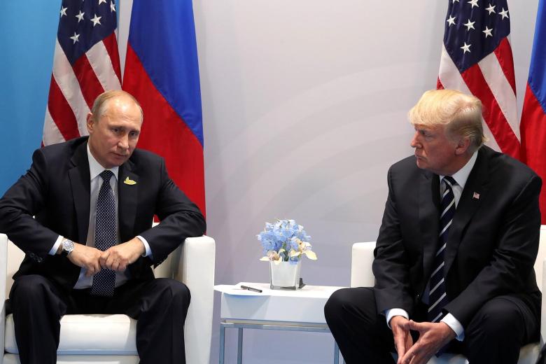Владимир Путин и Дональд Трамп