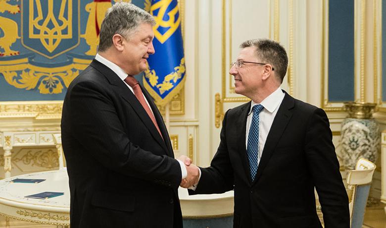 Пётр Порошенко и Курт Волкер
