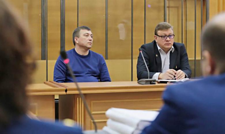 Александр Гирь в суде