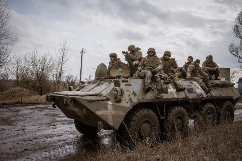 Военнослужащие ВСУ