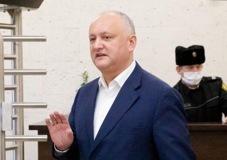 В Молдавии начались протесты против ареста экс-президента Додона