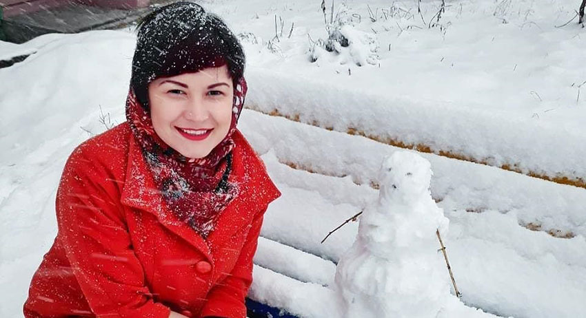 Снегопад в Сургуте идёт со вчерашнего дня