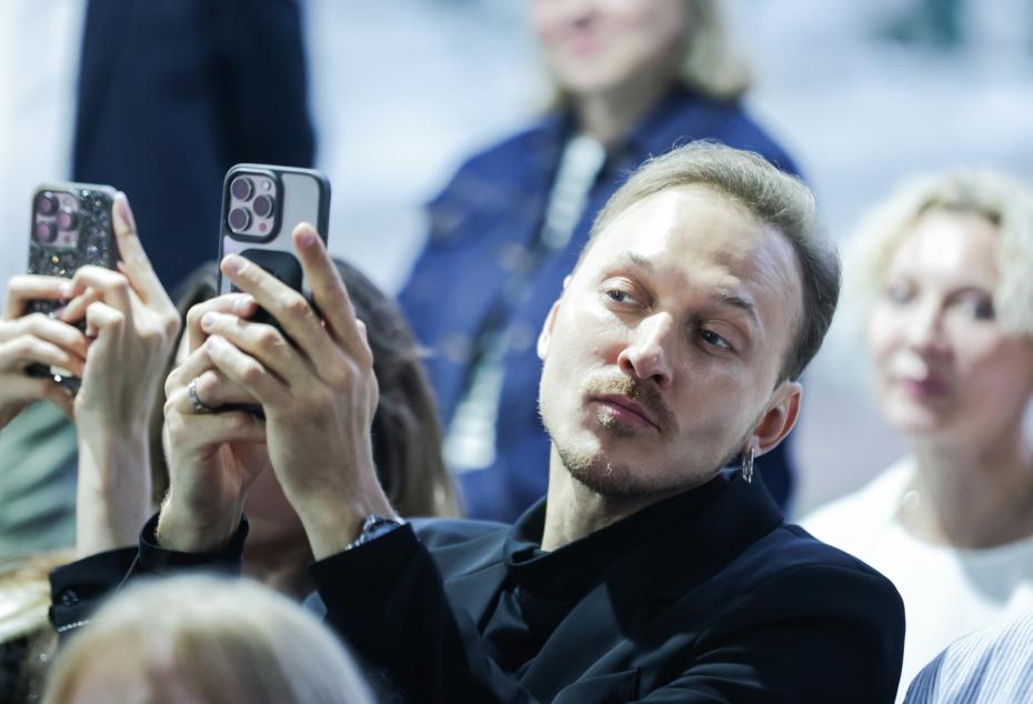 Дмитрий Соломыкин  на XXXIII церемонии награждения Первой театральной премией «Хрустальная Турандот»