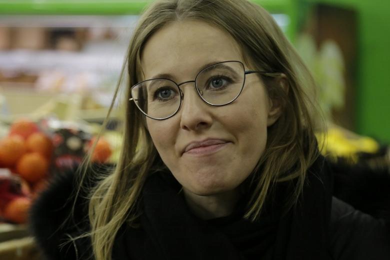 Телеведущая Ксения Собчак