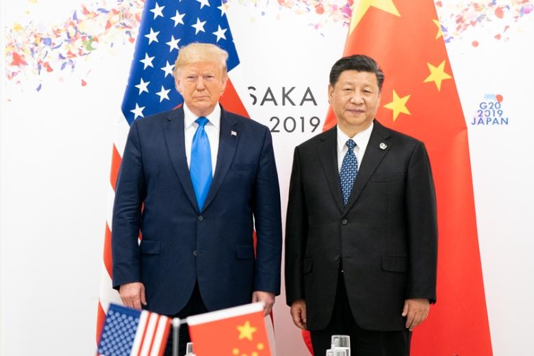 Дональд Трамп и Си Цзиньпин