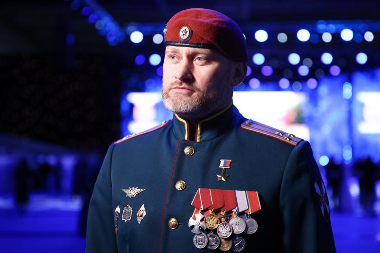 Командир 604-го Центра специального назначения «Витязь» Герой России Александр Белоглазов