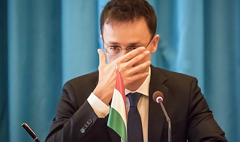 Министр иностранных дел и внешней торговли Венгрии Петер Сийярто
