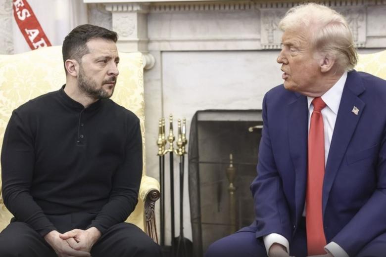 Дональд Трамп и Владимир Зеленский