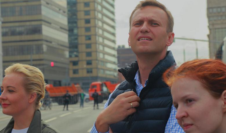 Оппозиционер Алексей Навальный